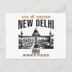 Postal Nueva Delhi