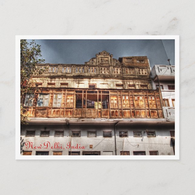 Postal Nueva Delhi (Anverso)