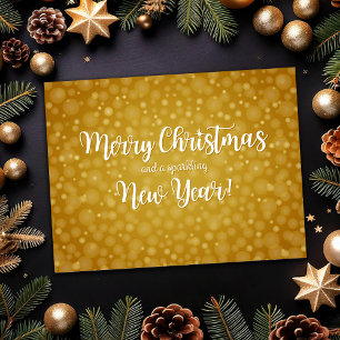 Postal Nueva dirección Anuncio de mudanza Navidad