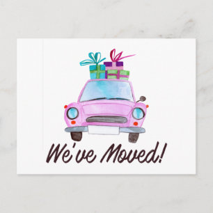 Postal Nueva dirección Navidades clásicos