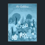 Postal Nueva dirección residencial Moving Cute Country Vi<br><div class="desc">Personalizar esta tarjeta de invitación móvil con tu propio texto en la parte delantera y trasera! Haga clic en "Personalizar" para editar el texto. A continuación, haga clic en "editar mediante la herramienta de diseño" para ajustar las fuentes, los colores y las colocaciones. Revisa mi tienda para más o hazme...</div>