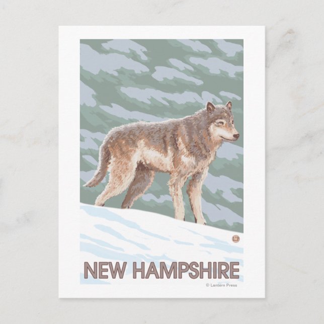 Postal Nueva escena de HampshireWolf (Anverso)