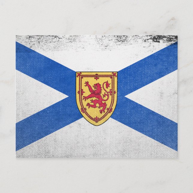 Postal Nueva Escocia (Anverso)
