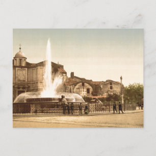 Postal Nueva fuente y la primavera de los dioclecianos, R