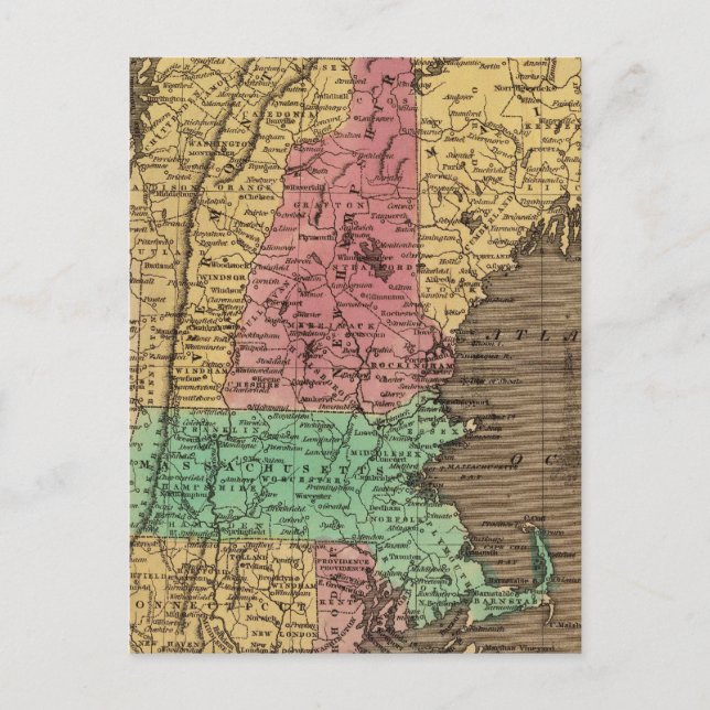 Postal Nueva Inglaterra 4 (Anverso)