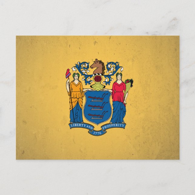 Postal Nueva Jersey (Anverso)