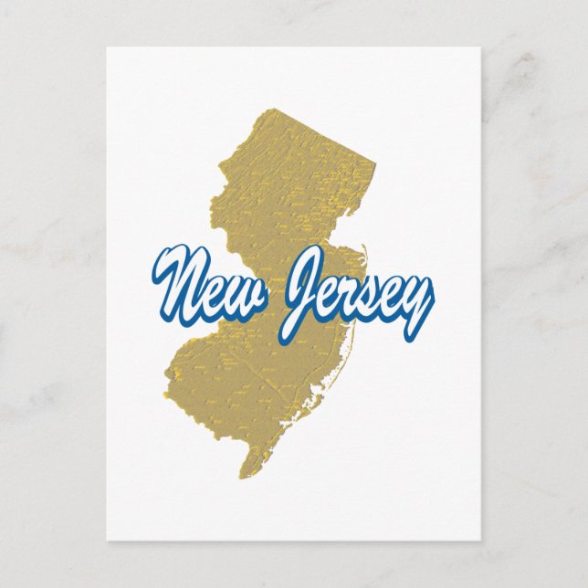 Postal Nueva Jersey (Anverso)