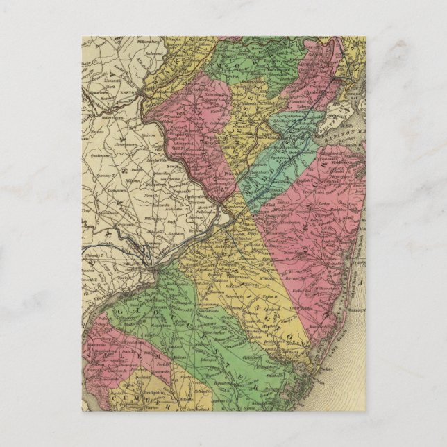 Postal Nueva Jersey 12 (Anverso)