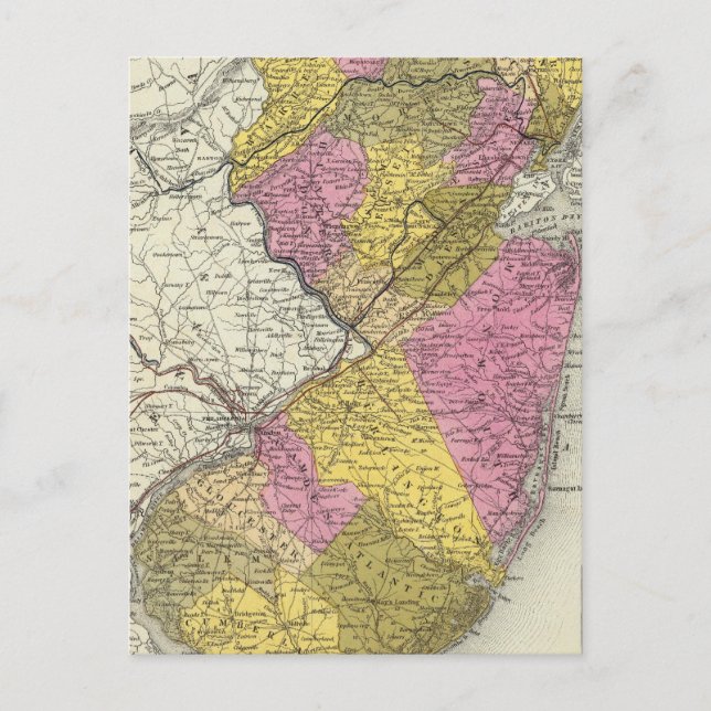 Postal Nueva Jersey 15 (Anverso)