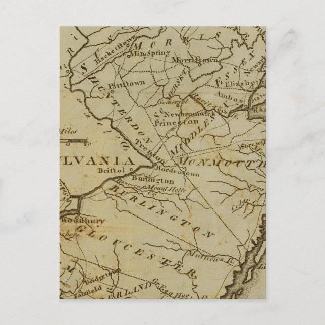 Postal Nueva Jersey 3 (Anverso)