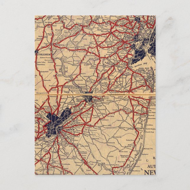 Postal Nueva Jersey 6 (Anverso)