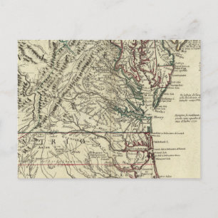 Postal Nueva Jersey, Delaware, Virginia, Carolina del Nor