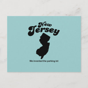 Postal Nueva Jersey Motto - Inventamos el estacionamiento
