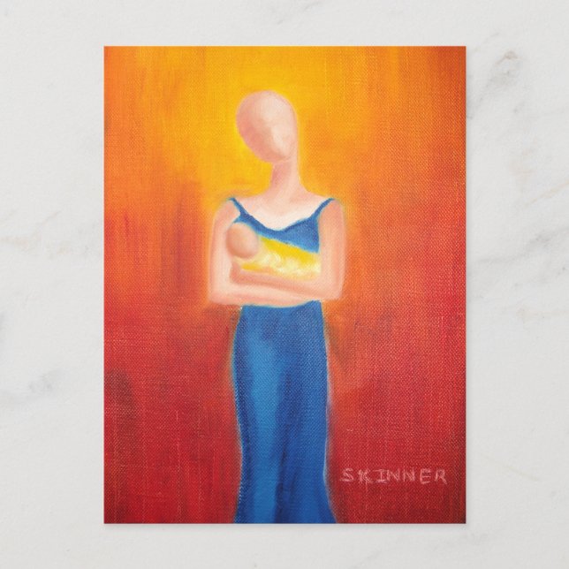 Postal Nueva madre (Anverso)