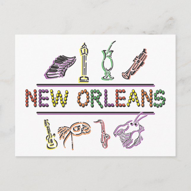 Postal Nueva Orleans (Anverso)