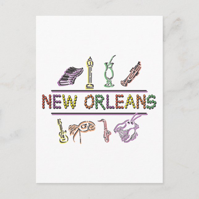 Postal Nueva Orleans (Anverso)