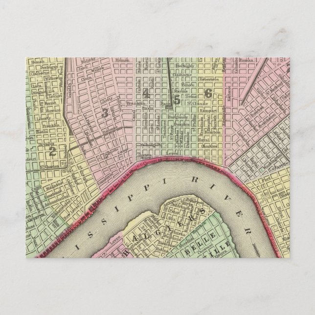 Postal Nueva Orleans 4 (Anverso)