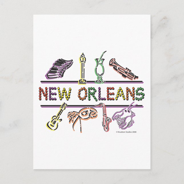 Postal Nueva Orleans-ICONS-copia (Anverso)