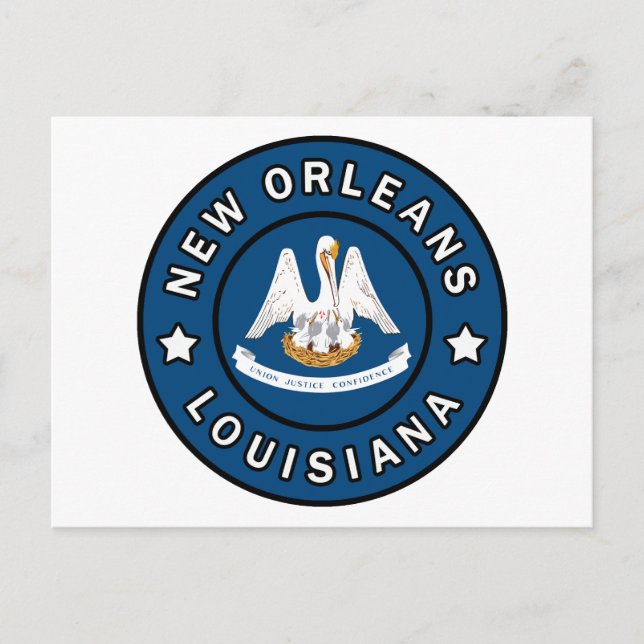 Postal Nueva Orleans Louisiana (Anverso)