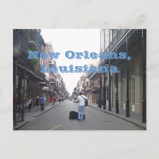 Postal Nueva Orleans, Luisiana (Anverso)