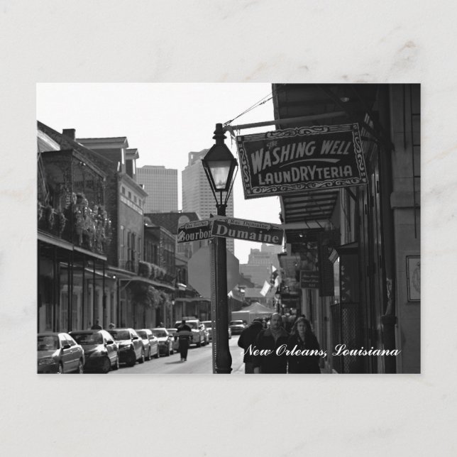 Postal Nueva Orleans, Luisiana (Anverso)