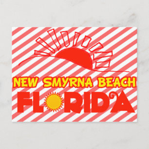 Postal Nueva playa de Smyrna, Florida