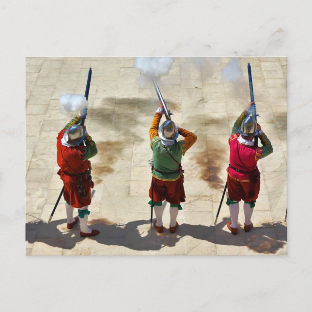 Postal Nueva promulgación en Guardia 2015 en St Elmo Vall (Anverso)