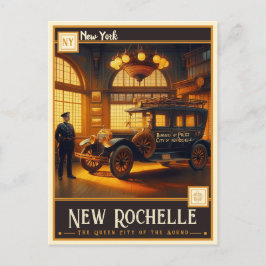 Postal Nueva Rochelle, Nueva York | Vintage
