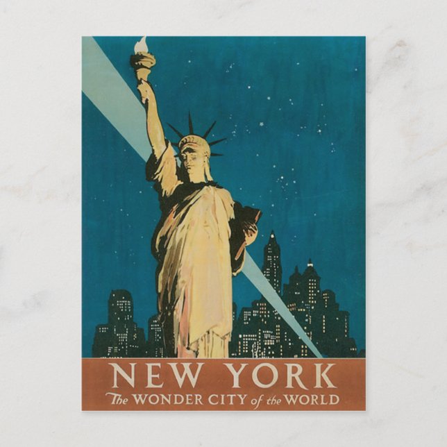 Postal Nueva York (Anverso)