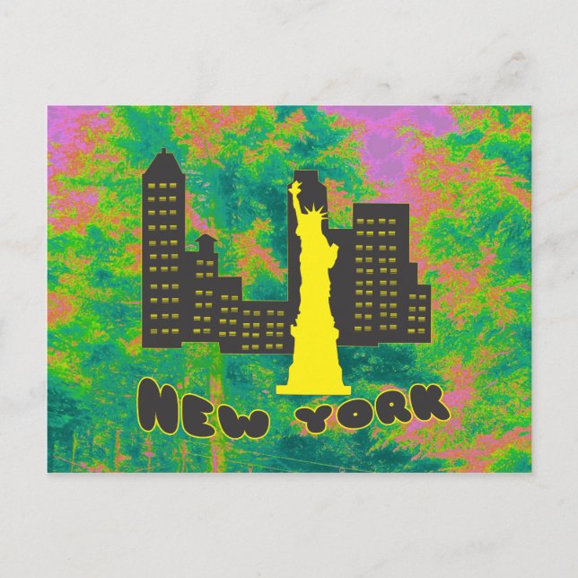 Postal Nueva York (Anverso)