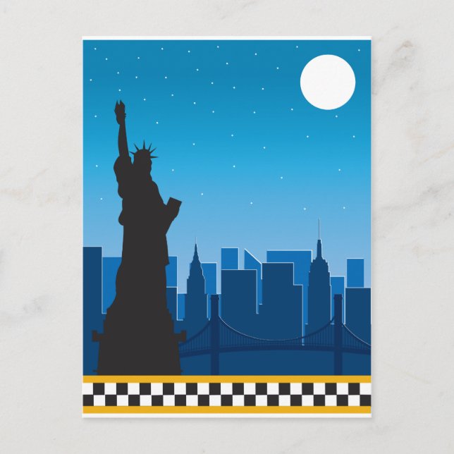 Postal Nueva York (Anverso)