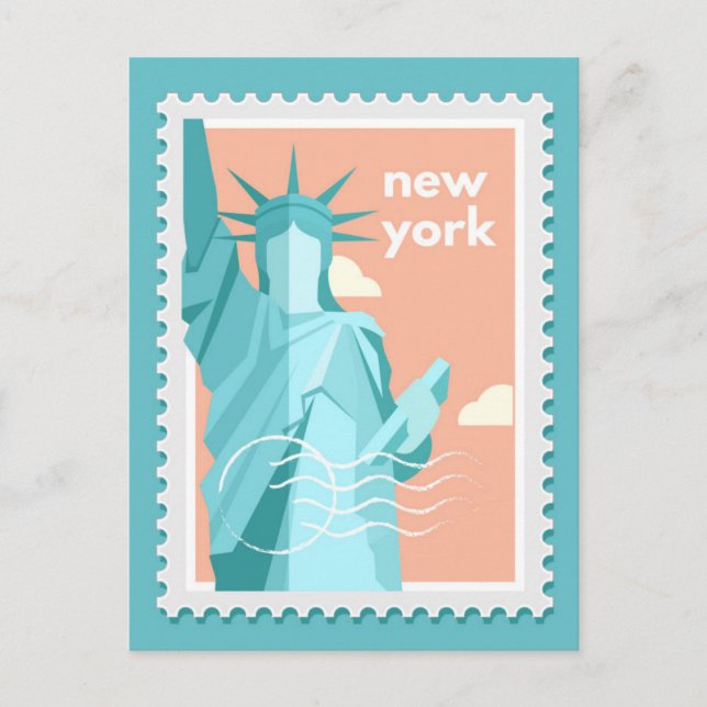 Postal Nueva York (Anverso)