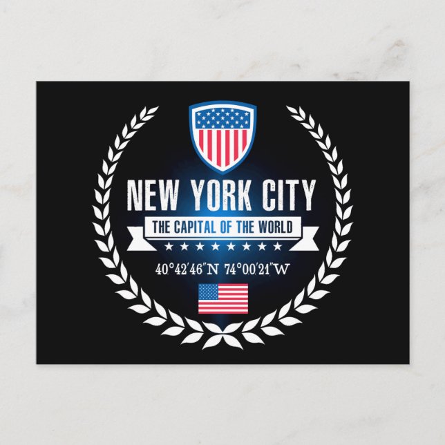 Postal Nueva York (Anverso)