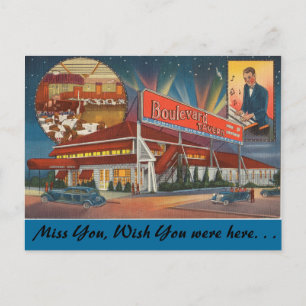 Postal Nueva York, Boulevard Tavern, Supper Club