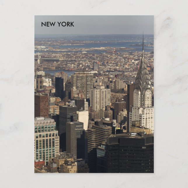 Postal nueva york chrysler (Anverso)