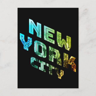 Postal Nueva York City NYC Skyline Downtown Manhattan Met