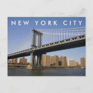 Postal Nueva York Ciudad Gracias