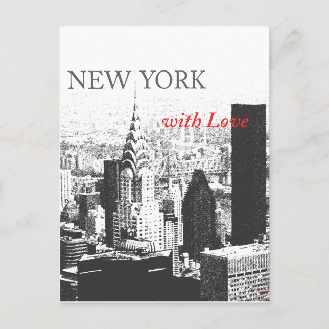 Postal Nueva York con amor (Anverso)