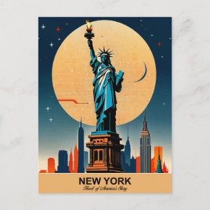 Postal Nueva York: Corazón de la historia de Estados Unid