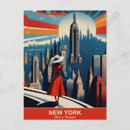 Postal Nueva York: Corazón de la Innovación