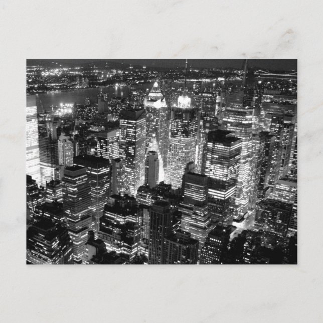 Postal Nueva York de Manhattan (Anverso)