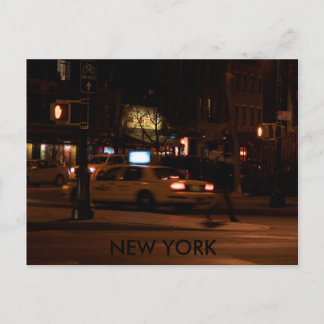 Postal NUEVA YORK de noche