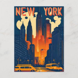 Postal Nueva York de Noche, Viajes