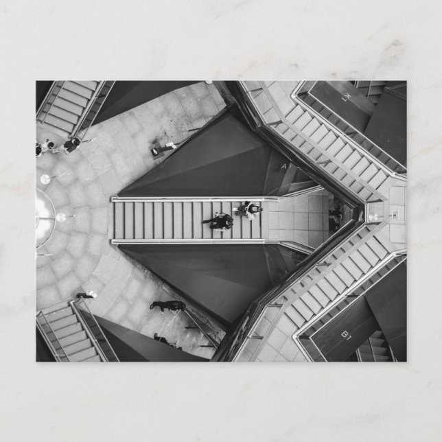 Postal Nueva York El Recipiente (Anverso)