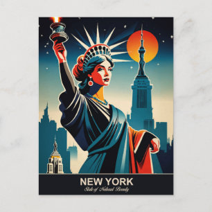Postal Nueva York: Estado de la belleza natural