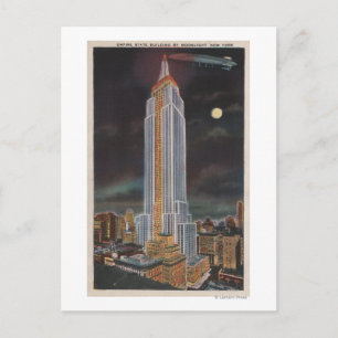 Postal Nueva York, estado de NYEmpire Bldg en