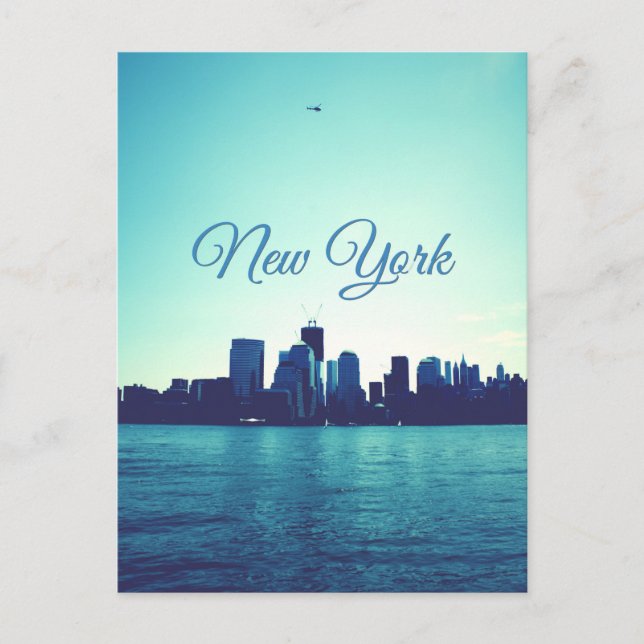 Postal Nueva York, Estados Unidos (Anverso)