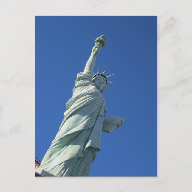 Postal Nueva York Estatua de la Libertad [Vegas] (Anverso)