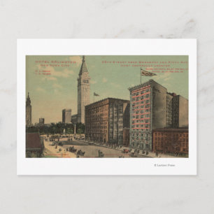 Postal Nueva York - Hotel Arlington Cerca
