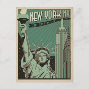Postal Nueva York - La Ciudad Imperial